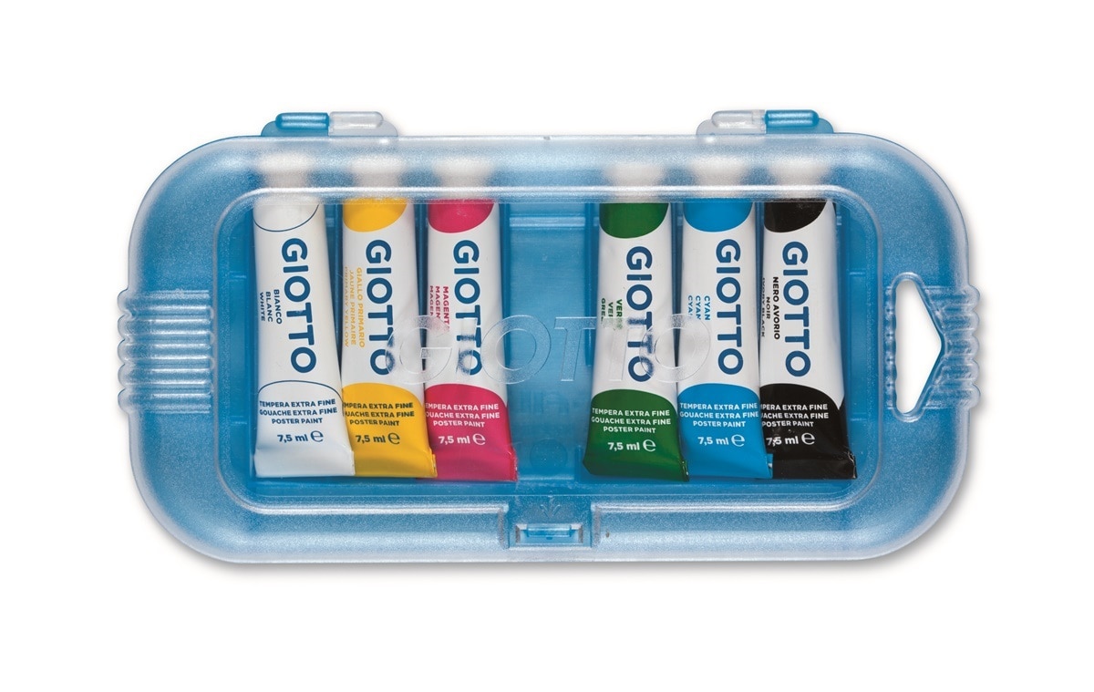 Imagem 0 de Guache Extra Fino Tubo 7,5ml Giotto Caixa 6 unidades
