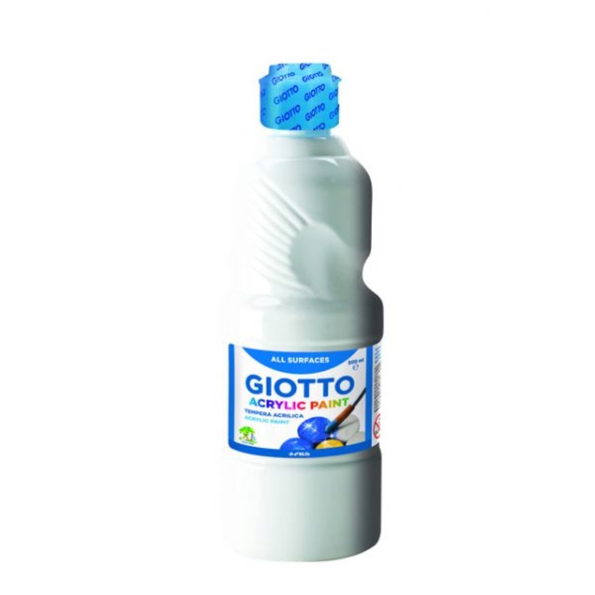 Guache Líquido Acrylic Paint 500 ml Giotto Branco 1