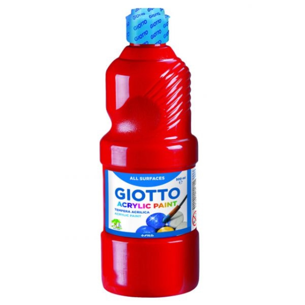 Guache Acrílico Vermelho Giotto Acrylic Paint 500 ml 1
