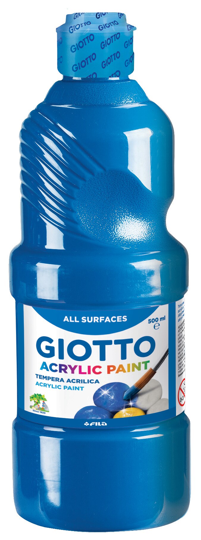Guache Acrílico Azul ciano Giotto Acrylic Paint 500 ml 1