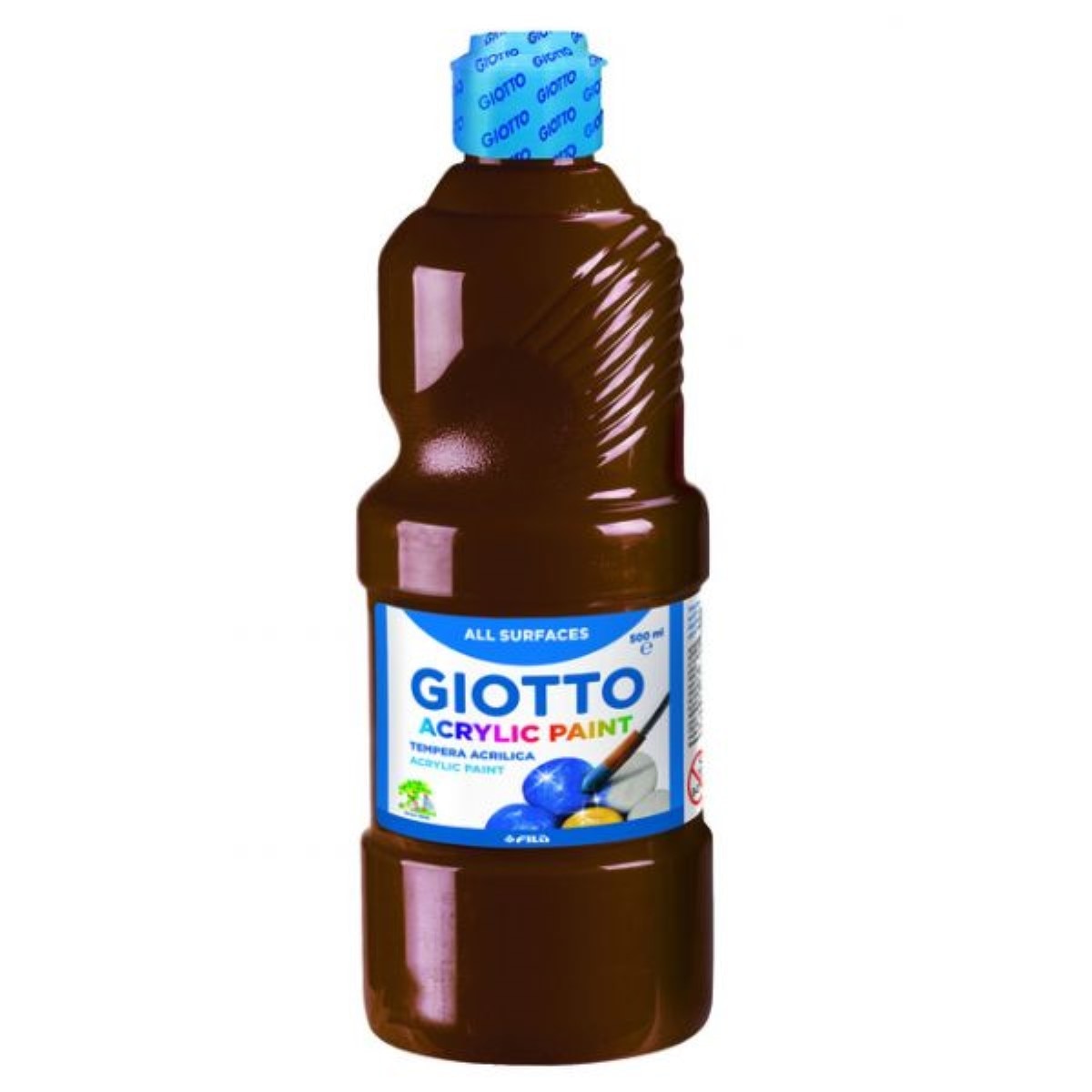 Guache Acrílico Castanho Giotto Acrylic Paint 500 ml 1