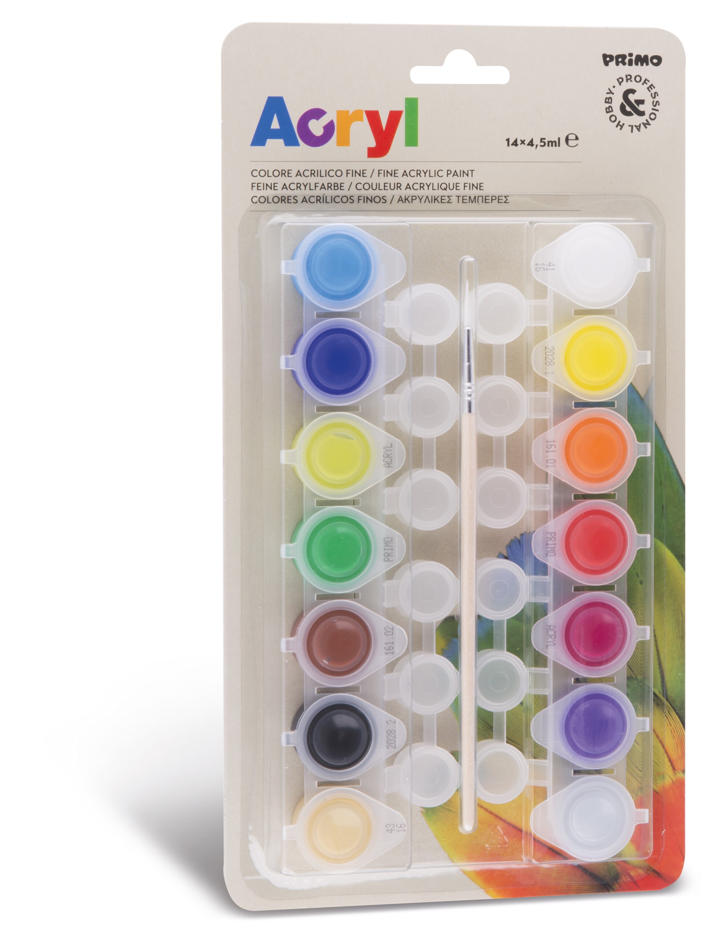 Tinta de Acrílico 14 Cores Primo 1