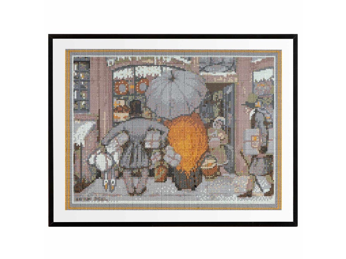 Pintar com Diamantes Anton Pieck com Moldura , 40X50 cm , Anton Pieck Vitrine 2