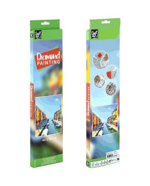 Pinta com Diamantes Canal 40X50 1