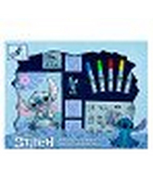 Conjunto para colorir e carimbar Stitch 1