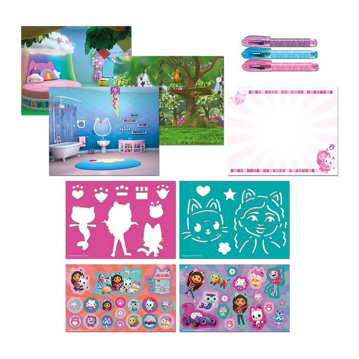 Livro de atividades Gabby's Dollhouse - Designer 2