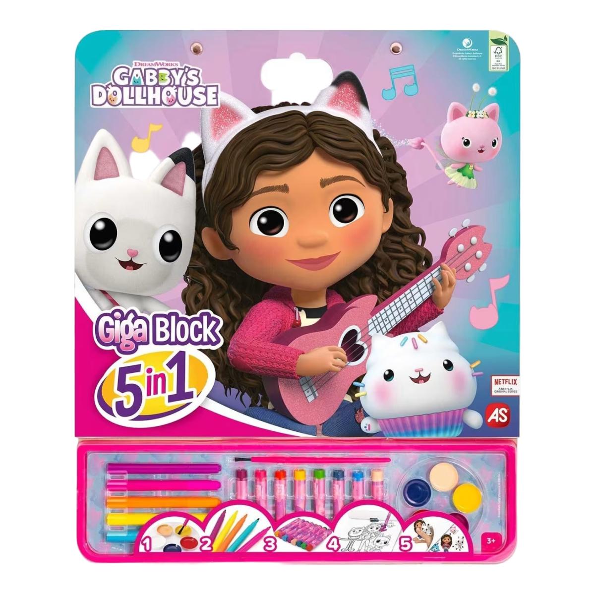 Imagem 0 de Gabbys Dollhouse Giga Block 5 em 1