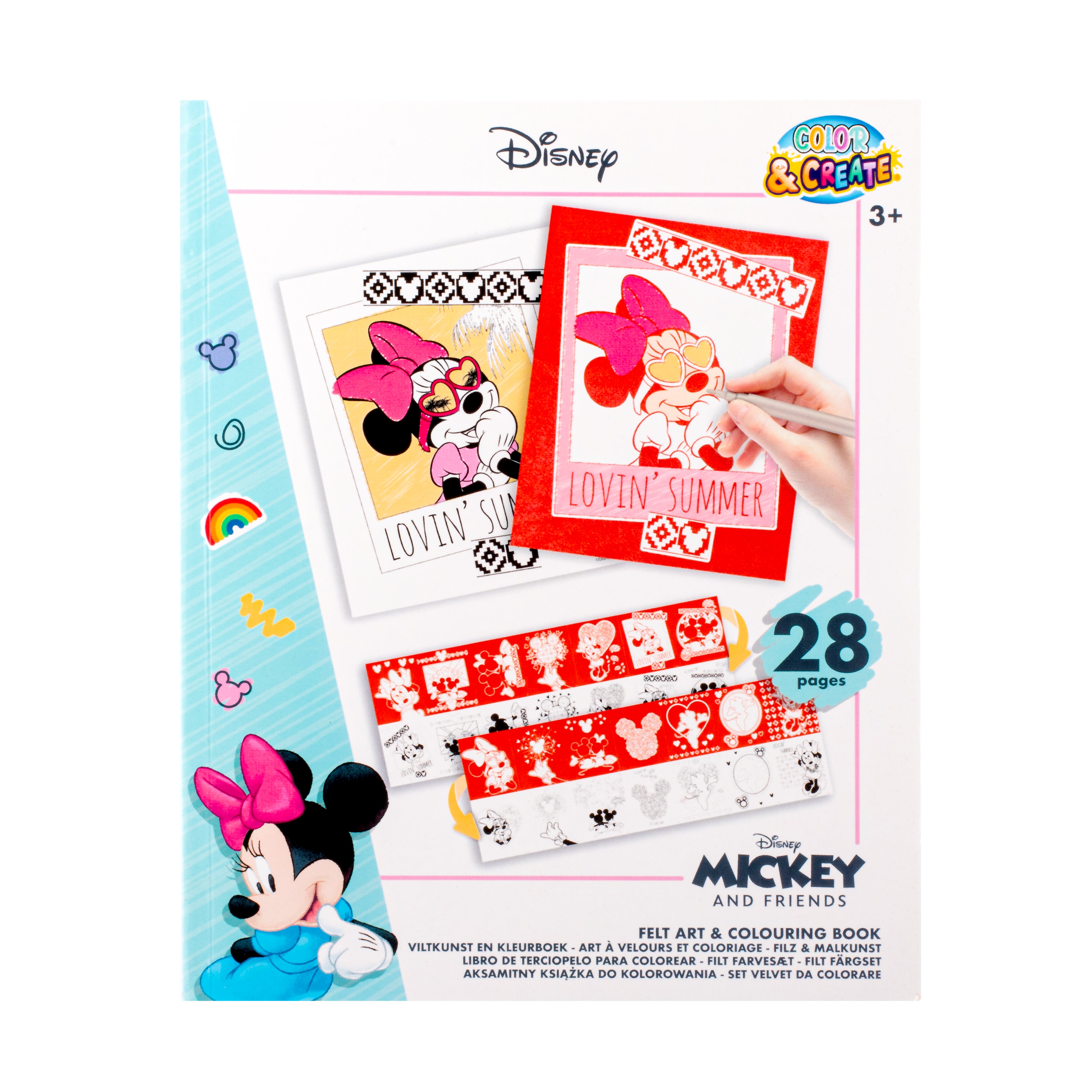 Imagem 0 de Minnie-  Livro colorir veludo