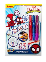 Imagem 0 de Spiderman Spidey- Livro colorir A4 c/ canetas spray