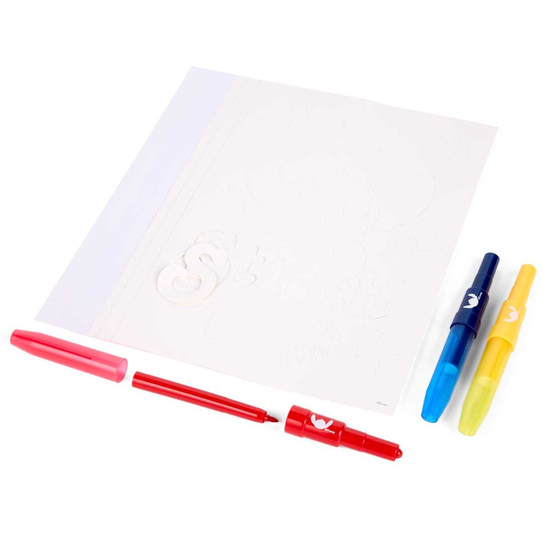 Lilo & Stitch- Livro colorir A4 c/ canetas spray 4