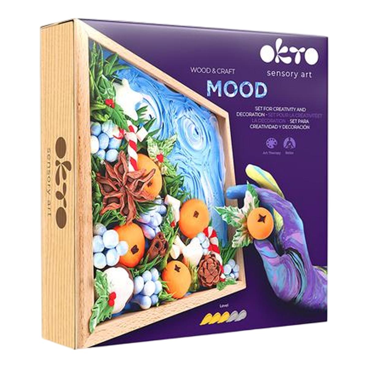 Massa de Modelar Okto Arte Sensorial Wood & Craft - Mood: Succulents 2