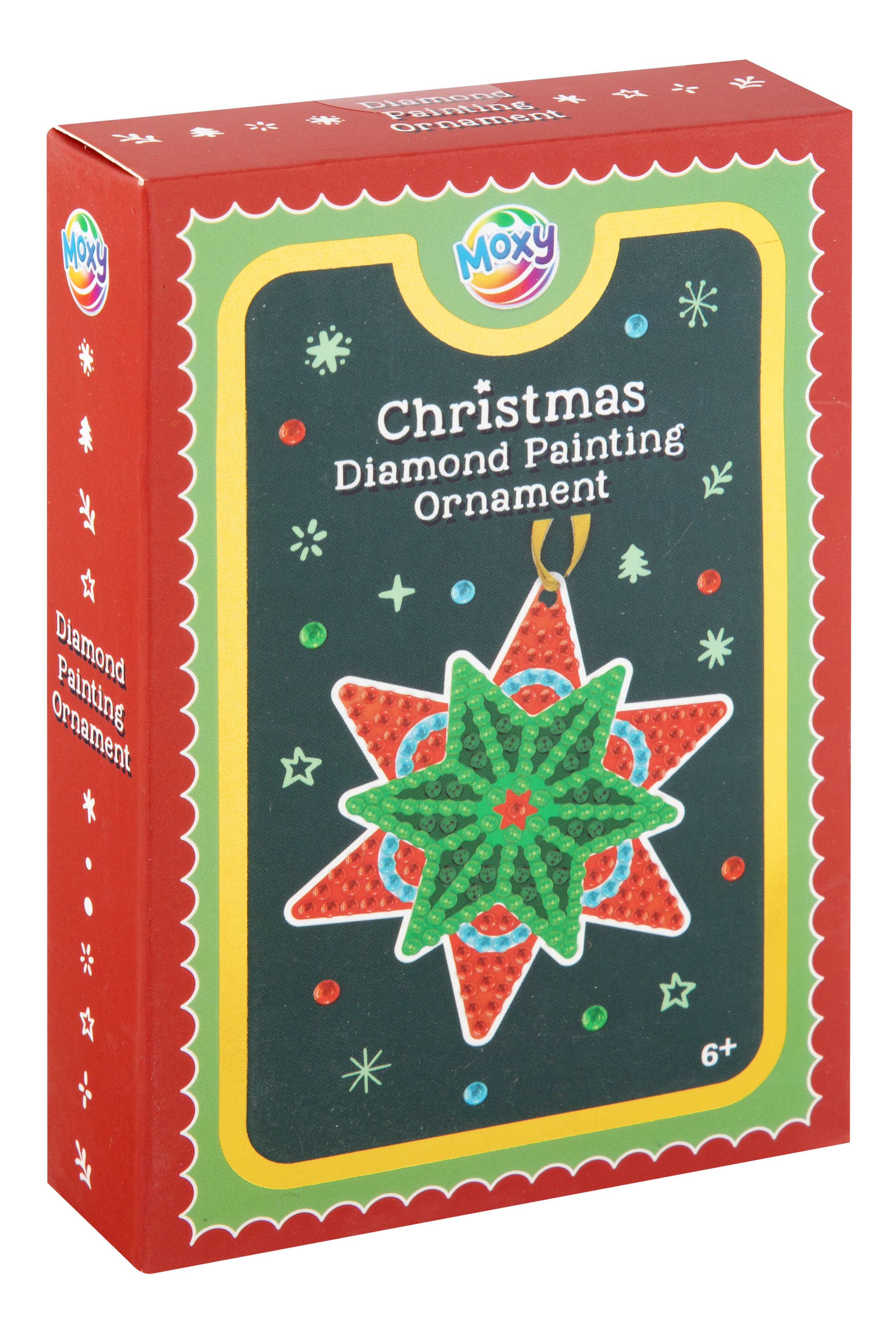 Pinta c/ diamantes ornamento 3 modelos Natal 3