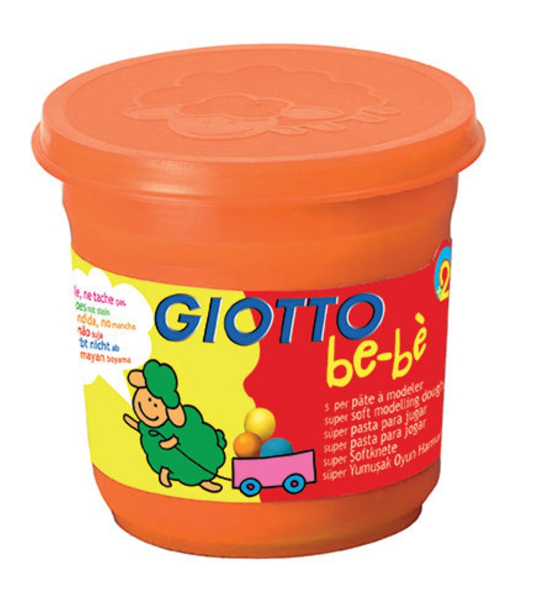 Boião de plasticina Be-bè - Laranja 1