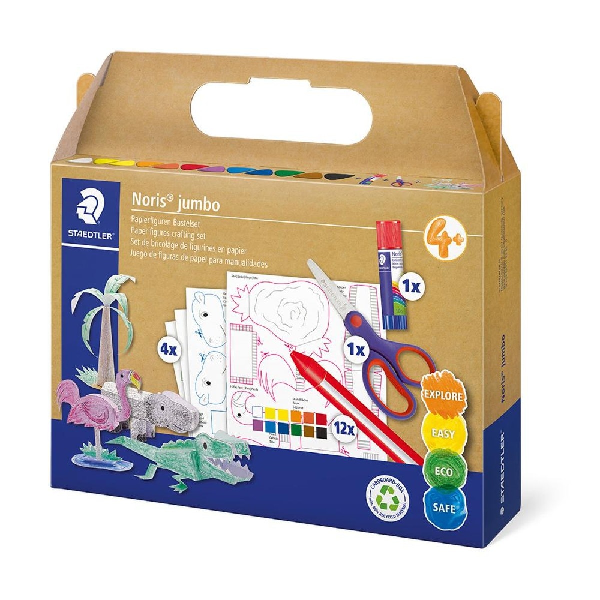 Conjunto misto para trabalhos manuais Staedtler Noris Junior 1