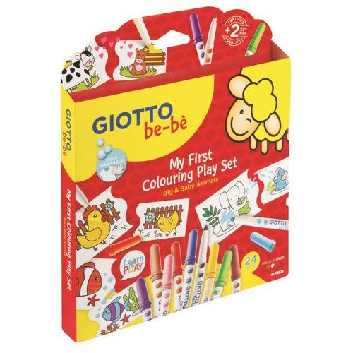 Imagem 0 de Conjunto Giotto Be-bé My First Colouring Play Set