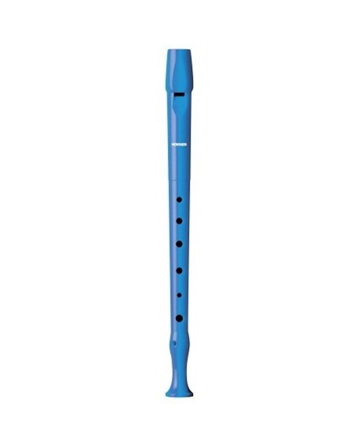 Imagem 0 de Flauta Hohner Plástico cor azul-celeste Capa verde