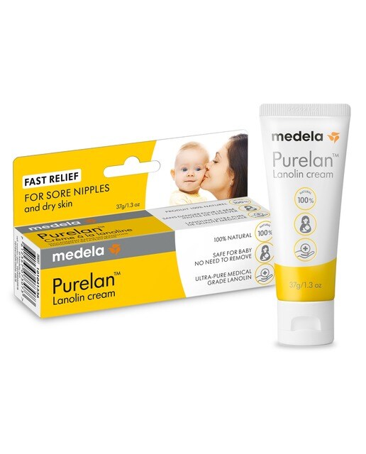 Imagem 0 de Creme Purelan de lanolina (37 g) amarelo