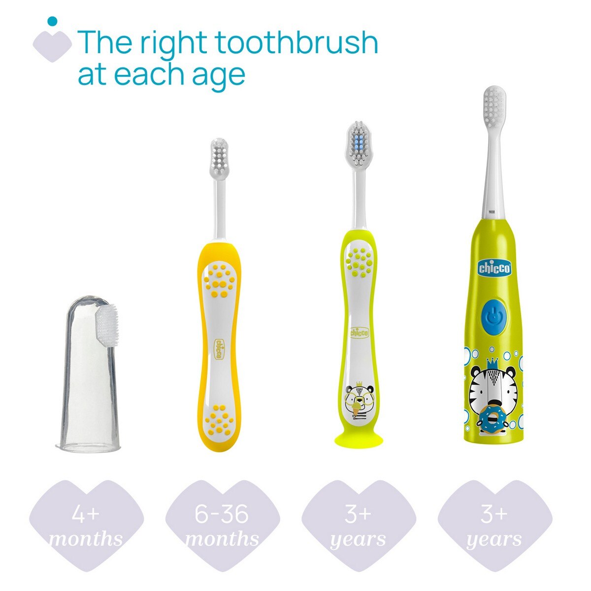 Escova de dentes Bipack 3-6Y 7