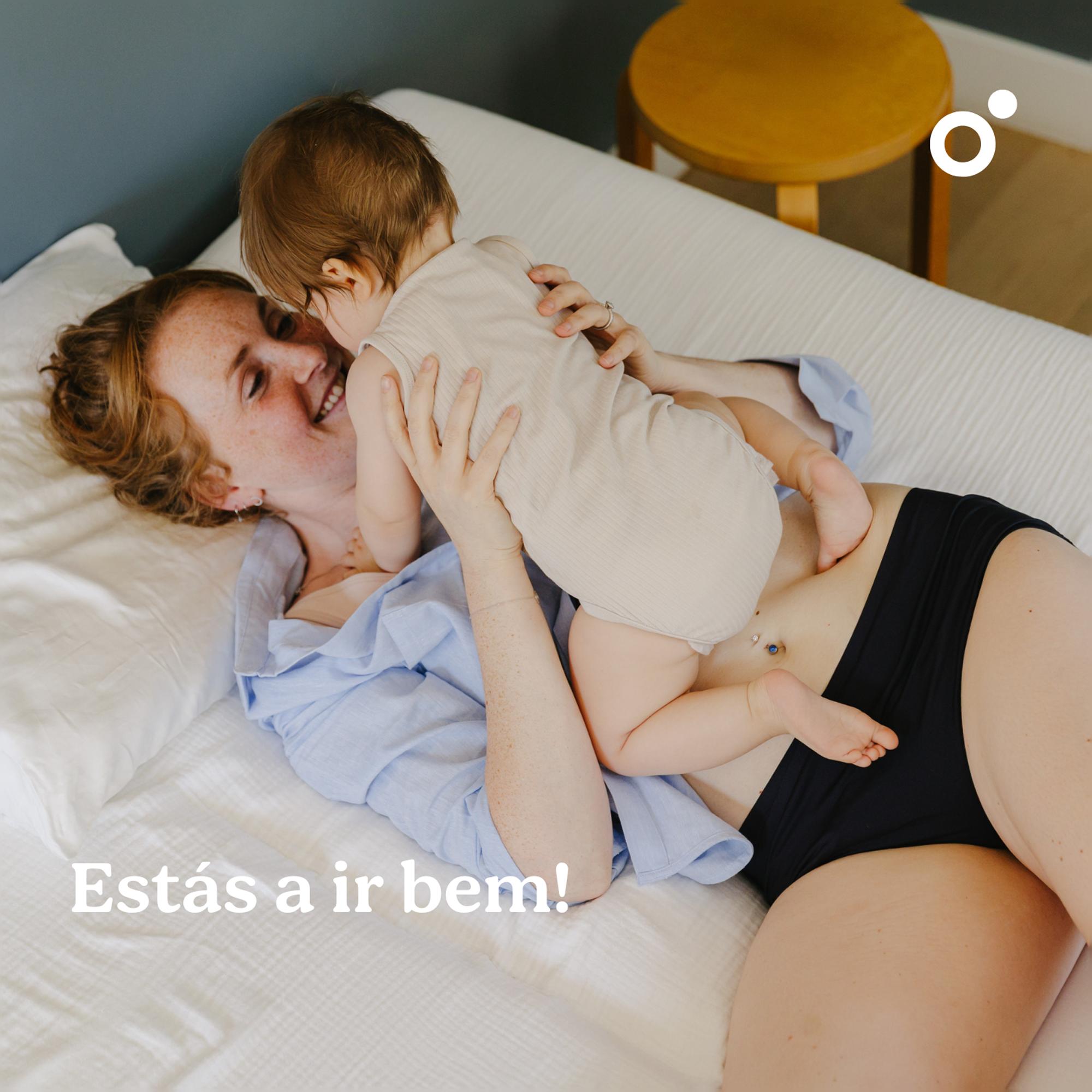 Cueca Pós-Parto Flowly Preto-11