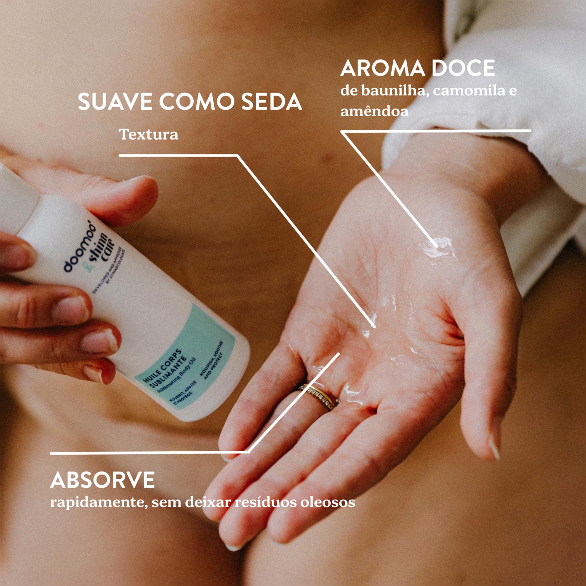 Óleo Corporal Sublimador - 100 ml Branco-6