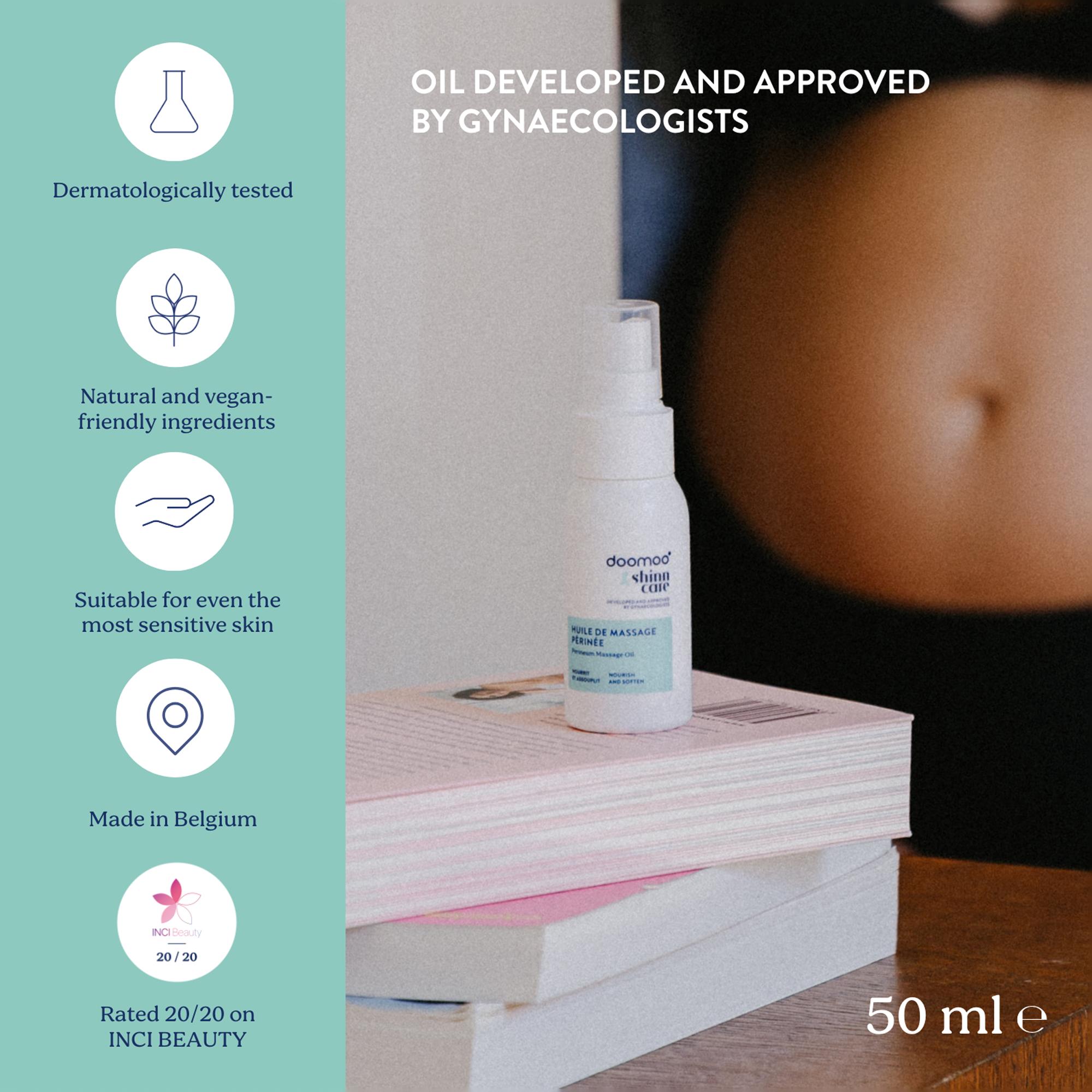 Óleo de Massagem Perineal Care - 50ml Branco-3