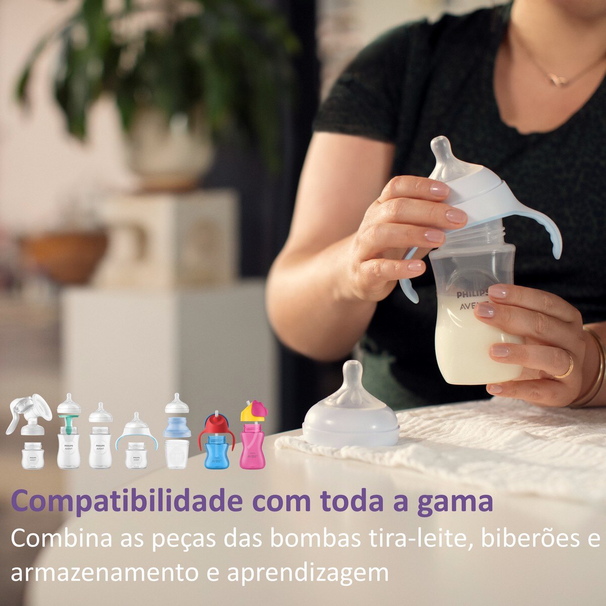 Biberão Natural Response Desenho Coala - 260 ml Amarelo-9