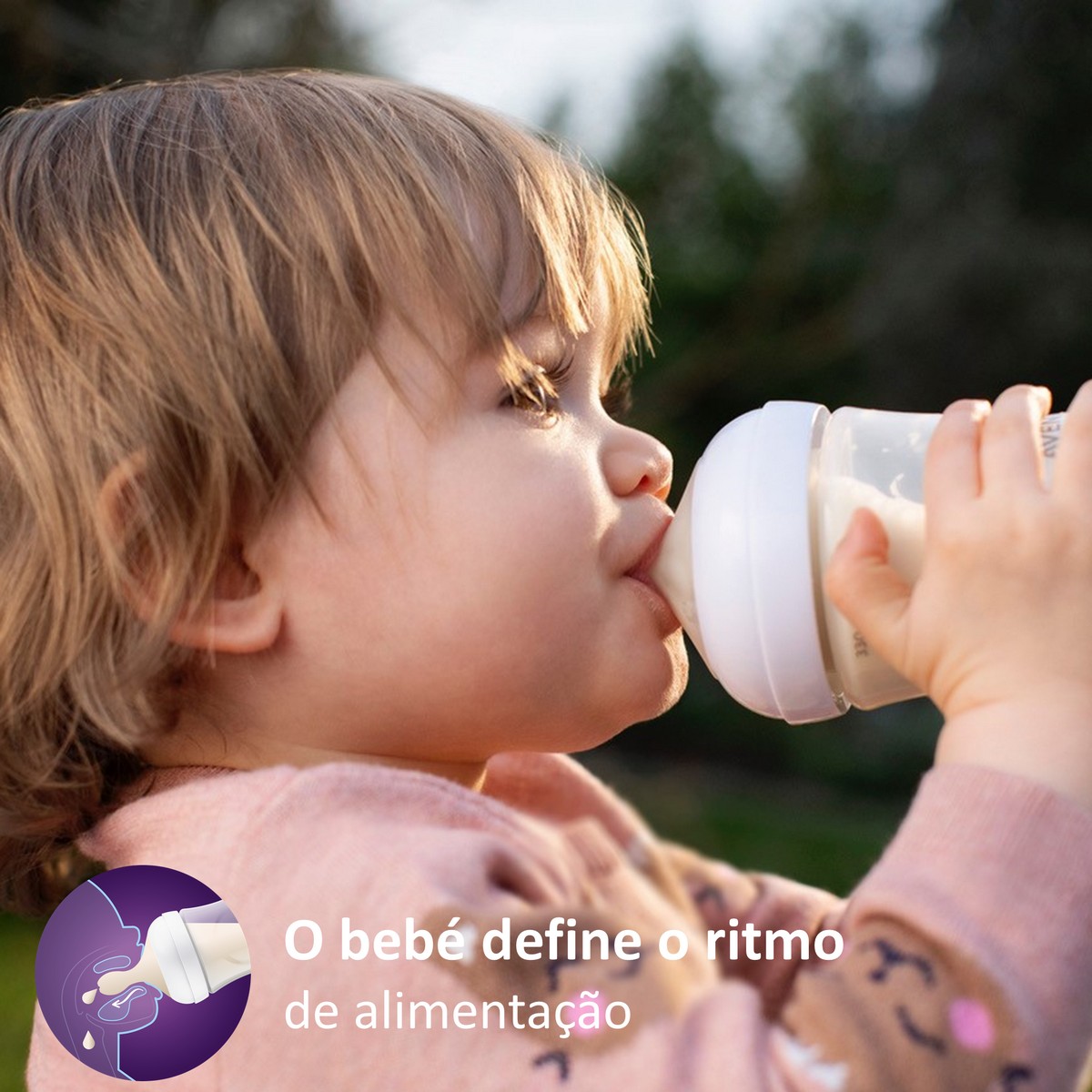 Biberão Natural Response - 260 ml Transparente-4