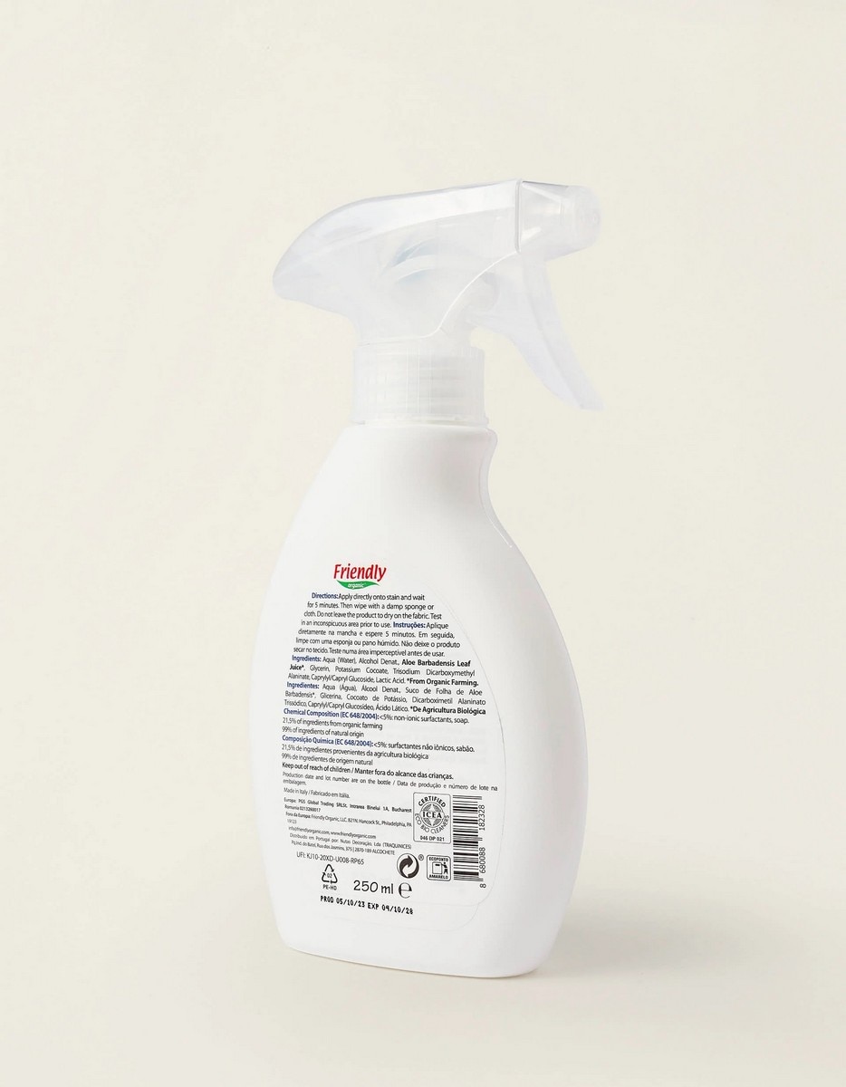 Detergente de Limpeza para Carros de Passeio e Cadeiras Auto 250ml Friendly Organic 2