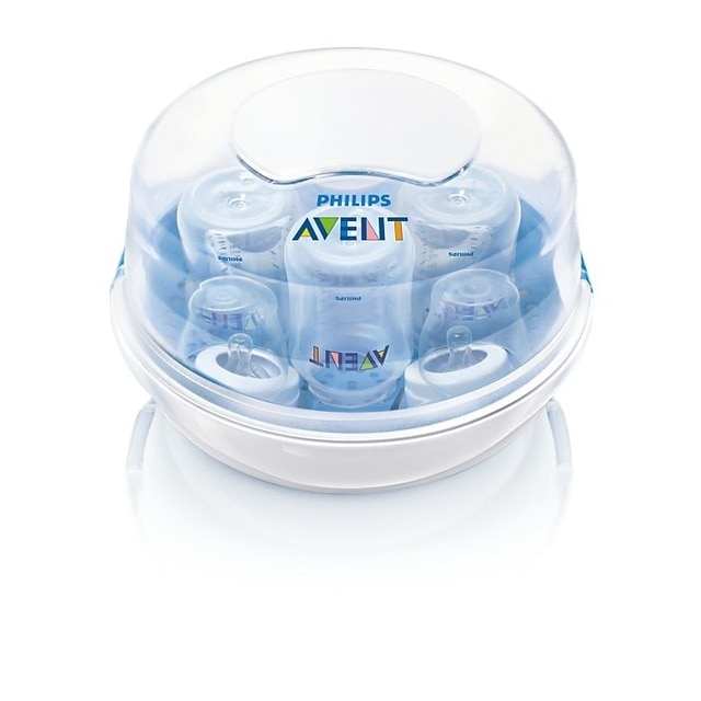 Imagem 0 de Esterilizador a Vapor Philips Avent para Micro-Ondas branco/transparente