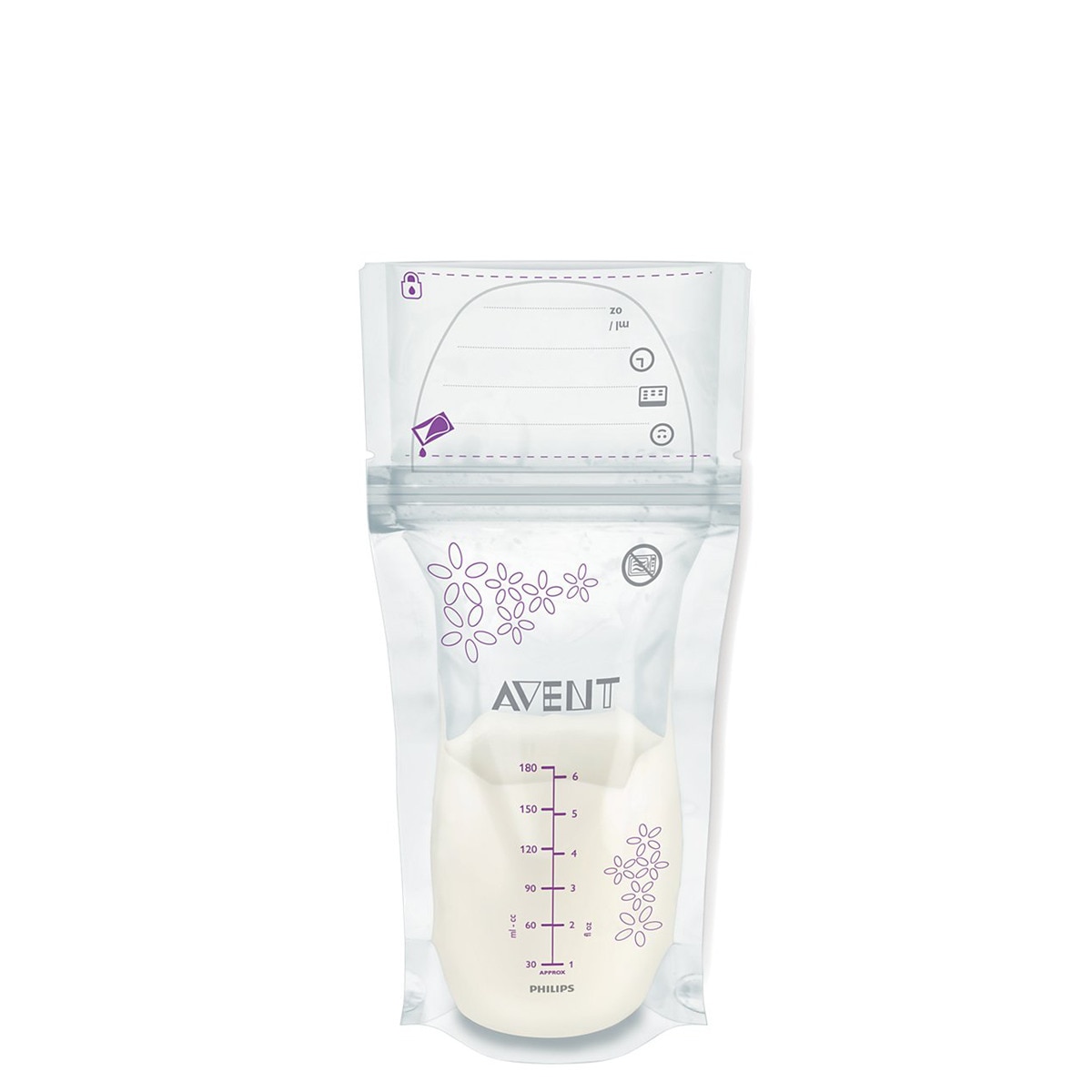 Imagem 0 de 25 Bolsas de Lactação Avent. Armazenamento e Conservação de Leite Materno, 180ml