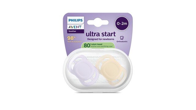 Imagem 0 de Chupetas Philips Avent Ultra Start para recém-nascidos 0-2 meses 2un