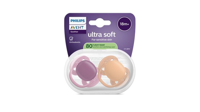 Imagem 0 de Chupetas Philips Avent Ultra Soft +18 meses 2un