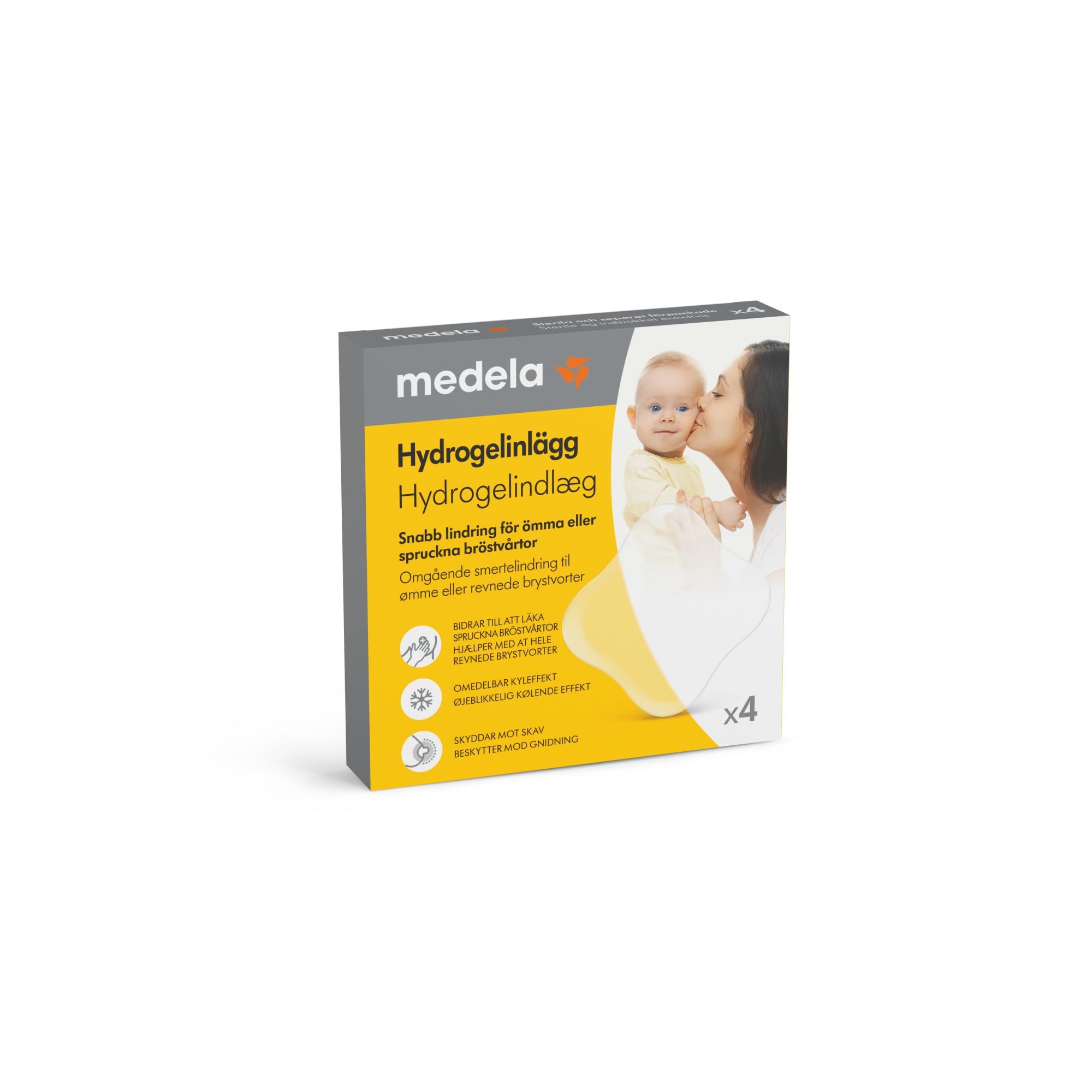 Imagem 0 de Almofadas de Hidrogel Medela (4 unids.) transparente