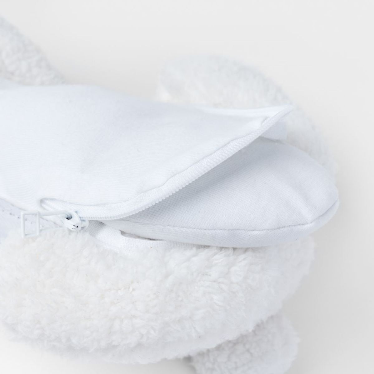 Peluche macio e quente para o alívio das cólicas - SNOOGY - Bunny Milky branco 2