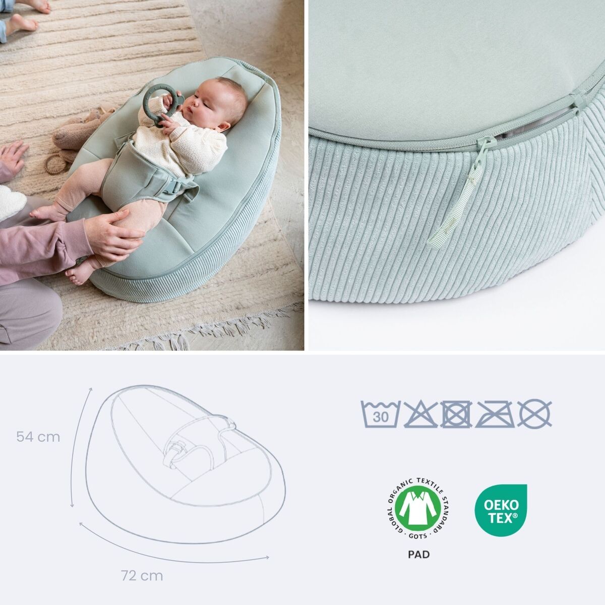 Assento Adaptável Seat and Grow Verde 4