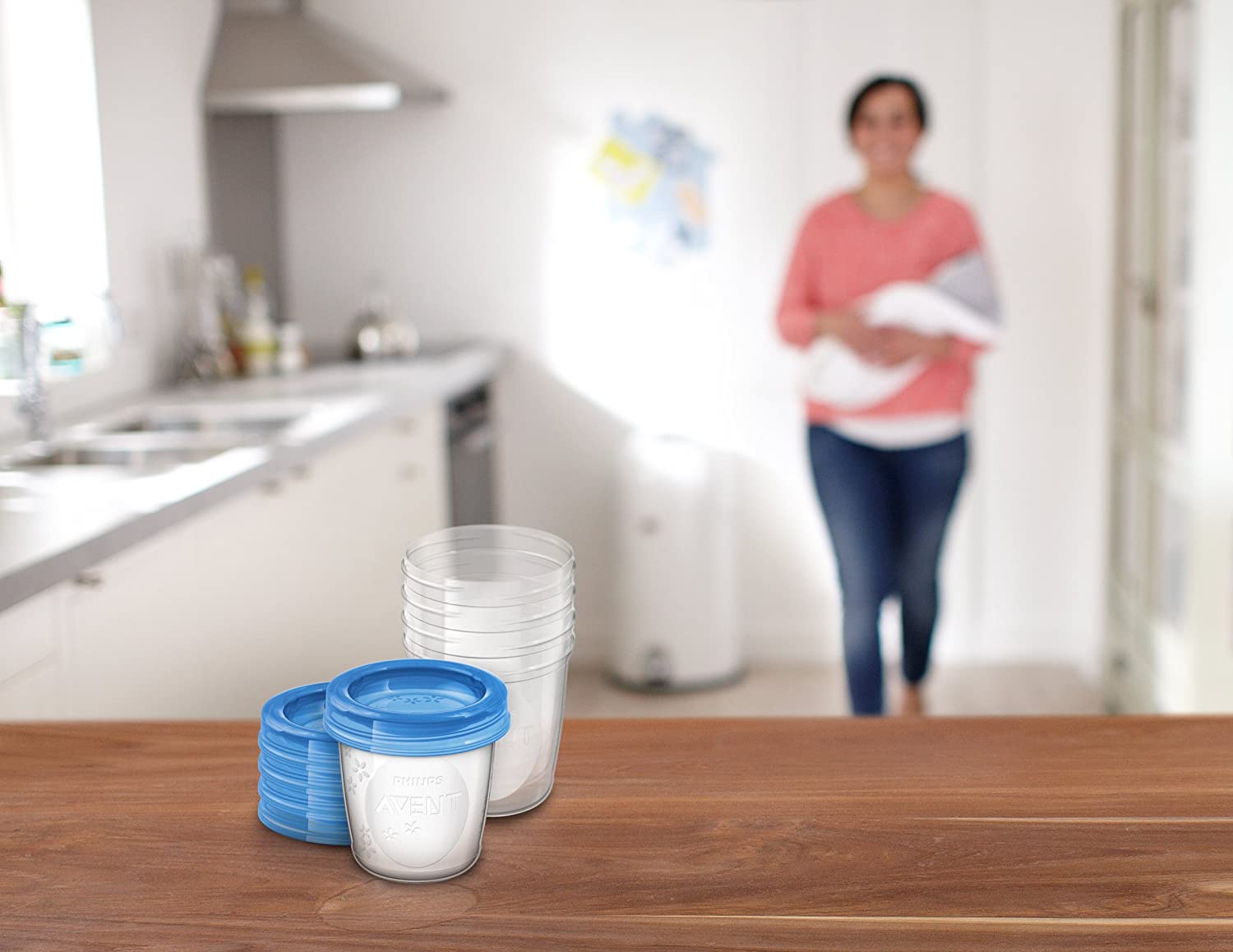 Conjunto Copos Armazenamento Leite PHILIPS AVENT SCF619/05 5 copos, 180ml 3