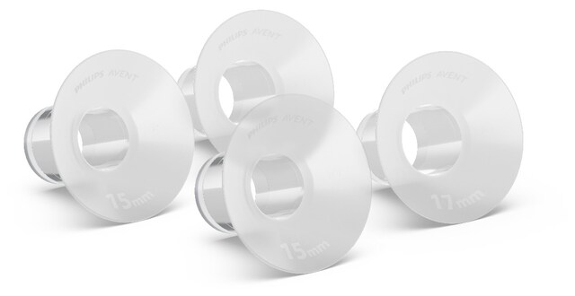 Imagem 0 de Almofadas para Bomba Tira-Leite Mãos Livres Avent Tamanhos 15 e 17 mm