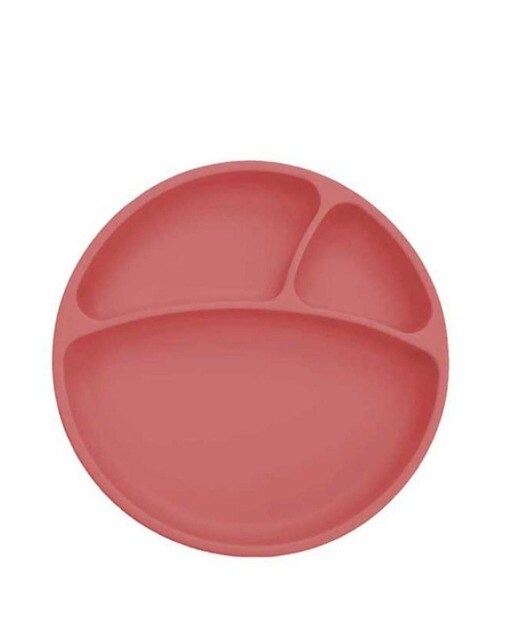 Prato com Divisórias Silicone 6m+ Bordeaux Minikoioi 1
