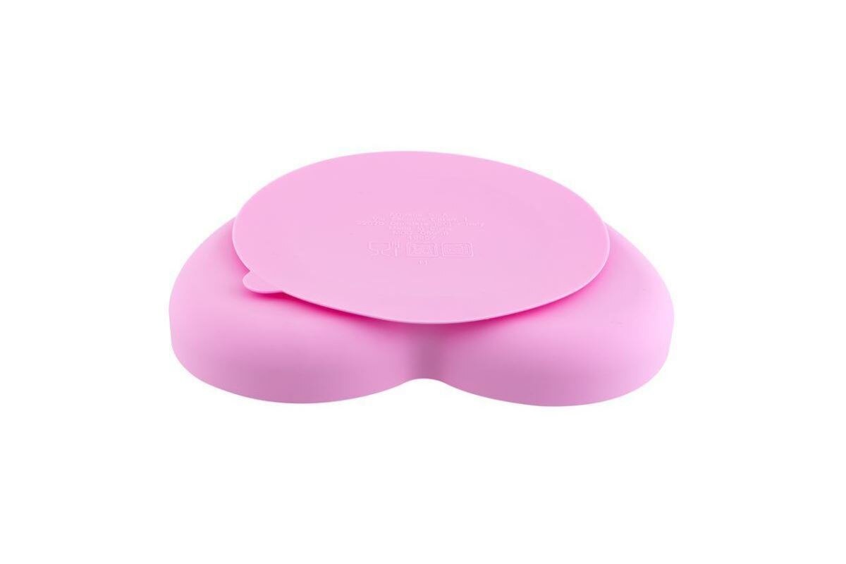 Prato Silicone Heart Pink CHICCO 2