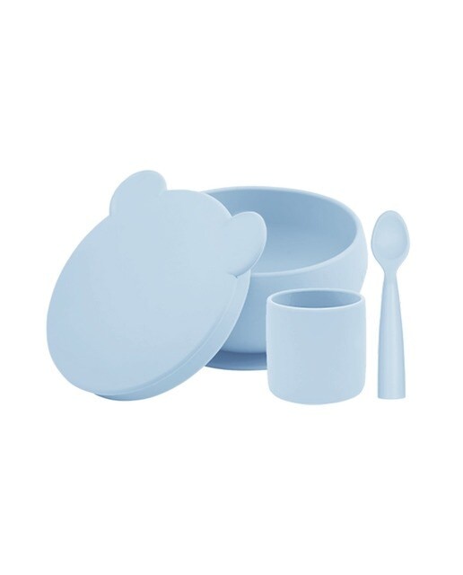 Conjunto de Alimentação BLW Set I - Azul Mineral Azul-1