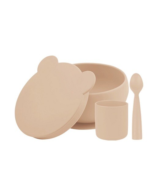 Imagem 0 de Conjunto de Alimentação BLW Set I - Bubble Beige