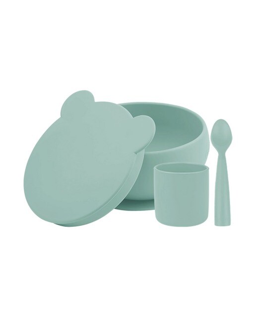 Conjunto de Alimentação BLW Set I - River Green Verde-1