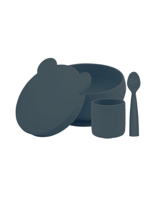 Conjunto de Alimentação BLW Set I - Deep Blue Azul-1