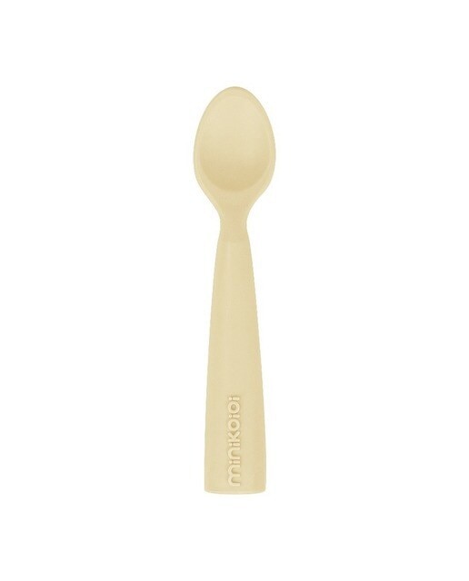 Colher em Silicone Amarelo Minikoioi 1