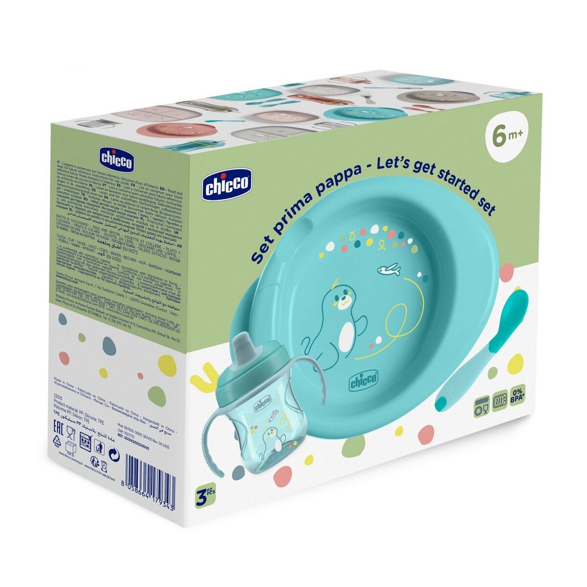Conjunto alimentação 6M+ 6