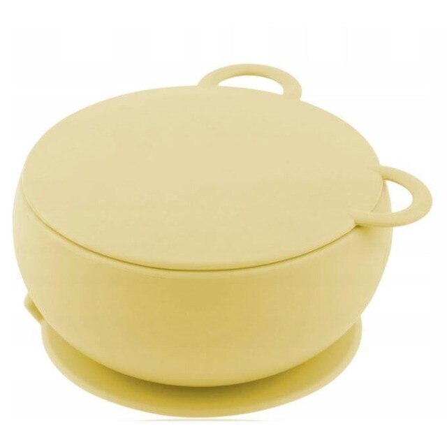 Taça com Tampa Amarelo 6m+ Minikoioi 2