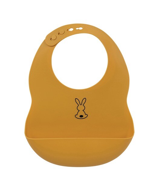 Imagem 0 de Babete Nattou de Silicone ocre