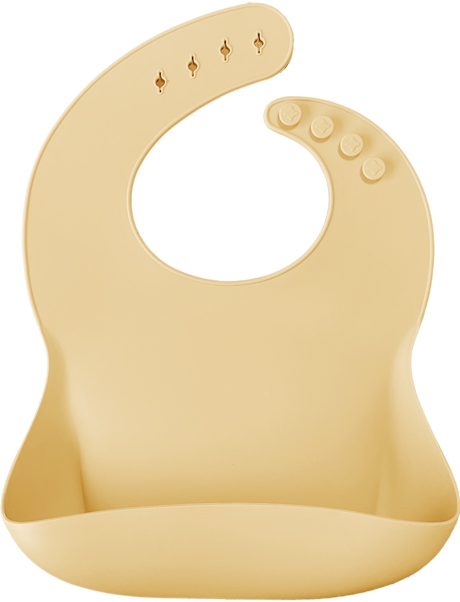 Imagem 0 de Babete basic Bib 6m+ - Mellow Yellow