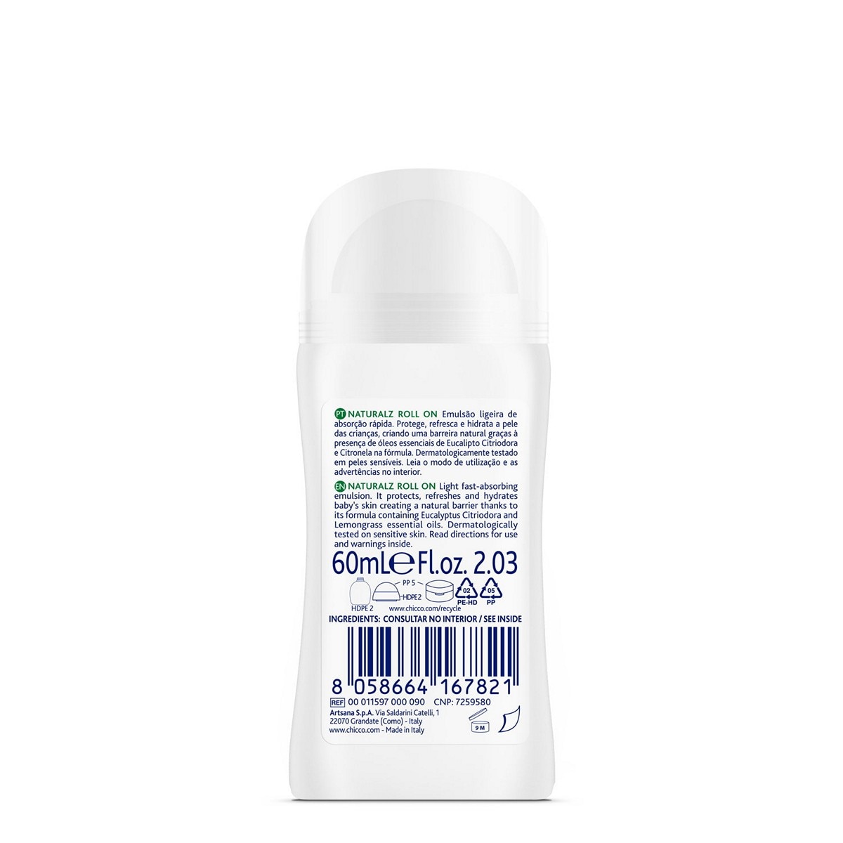 Roll on Antimosquito - 60ml 2