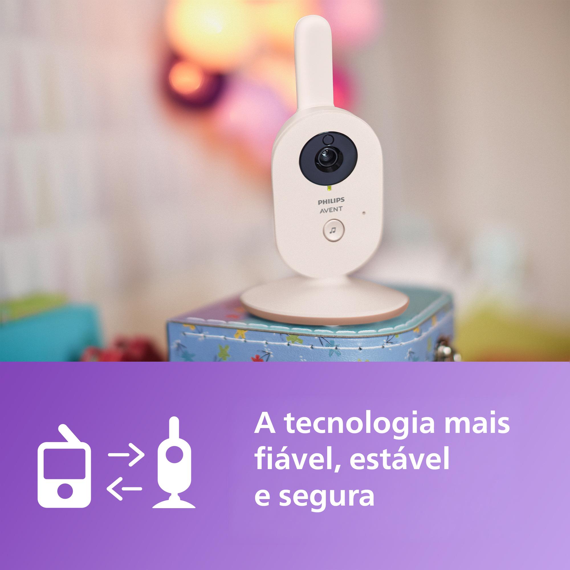 Intercomunicador com Vídeo de Alta Resolução - 2,8" SCD882/26 Bege-3